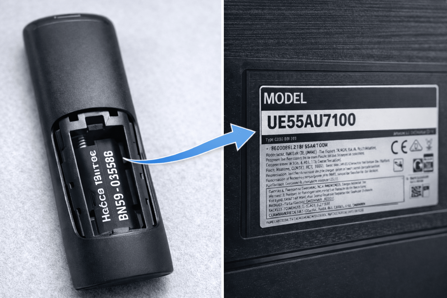 Hoe vind je het modelnummer van je afstandsbediening? - Alleafstandsbedieningen.nl