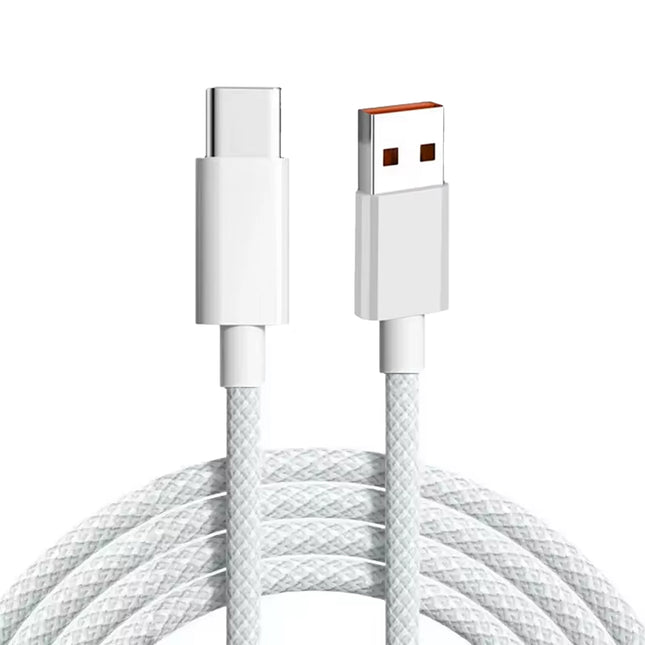 Bedienbaas oplaadkabel USB-C naar USB-A - 1 meter - Grijs