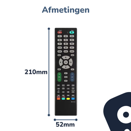 Bedienbaas RM-014S – Universele TV Afstandsbediening – Plug & Play