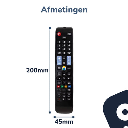 Bedienbaas afstandsbediening geschikt voor Samsung AA59-00581A TV