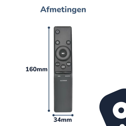 Bedienbaas Soundbar Afstandsbediening - Geschikt voor Samsung - AH59 - 02758A - Alleafstandsbedieningen.nl
