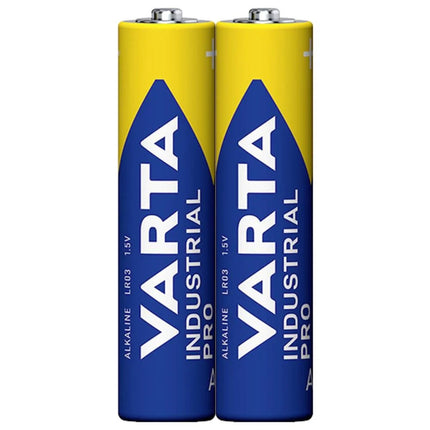 Bijpassende 2x AAA batterij Varta Industrial Pro - Alleafstandsbedieningen.nl