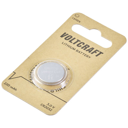 Bijpassende CR2032 Knoopcel batterij van VOLTCRAFT - Alleafstandsbedieningen.nl