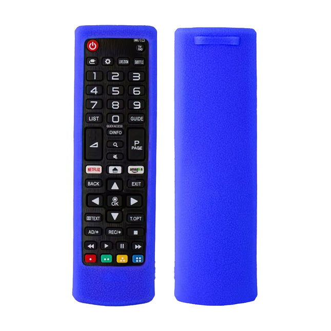 Ibley Beschermhoes geschikt voor LG AKB76037605/AKB75095308 afstandsbediening (Blauw) - Alleafstandsbedieningen.nl