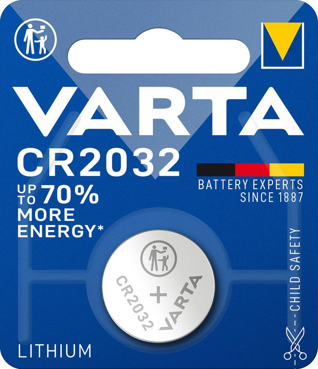Bijpassende CR2032 Knoopcel batterij van VARTA